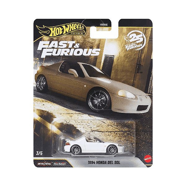 HONDA DEL SOL 1994 HOT WHEELS PREMIUM - MATTEL
