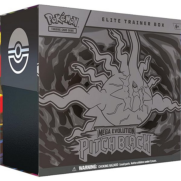 POKEMON TCG EM INGLES - PITCH BLACK ELITE TRAINER BOX - THE POKÉMON