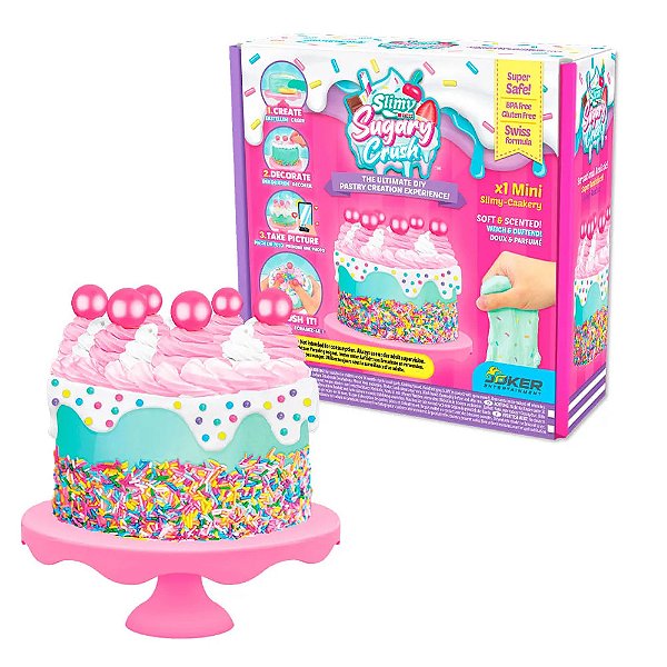 SLIME MINI KIT BOLO SLIMY SUGARY - CANDIDE