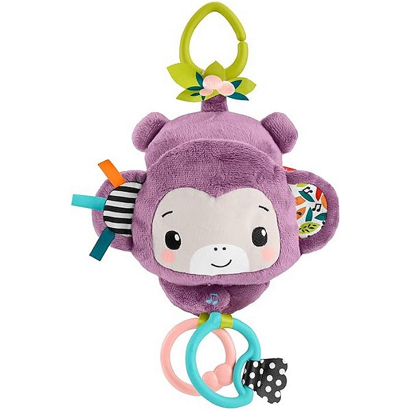 FISHER PRICE MACAQUINHO MUSICAL COMPANHEIRO
