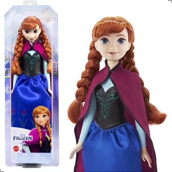 DISNEY FROZEN RAINHA ANNA - MATTEL