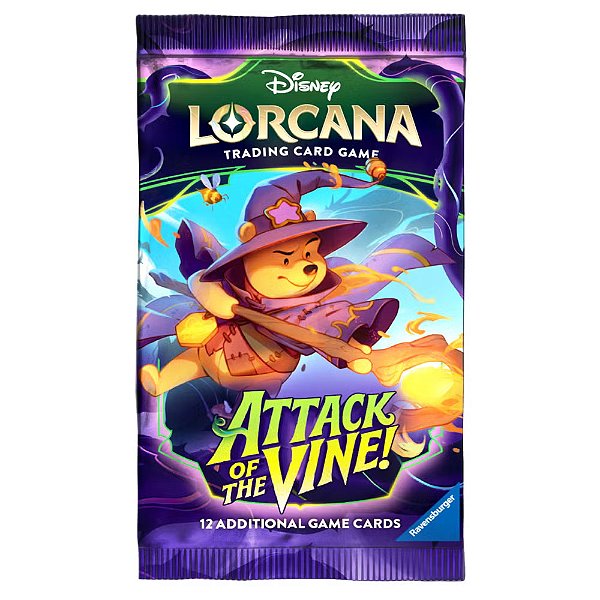 DISNEY LORCANA TCG PACOTE UNIT. ATTACK OF THE VINE - COPAG