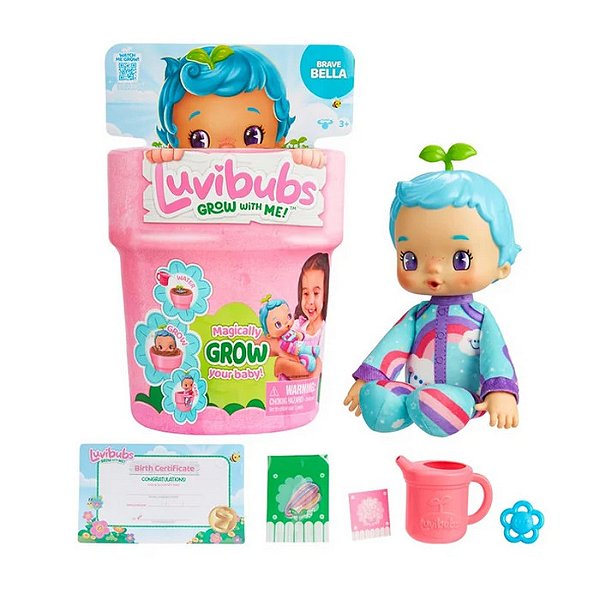 LUVIBUBS BONECA FLOR BELLA - FUN