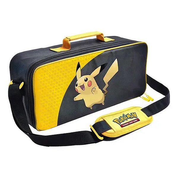 POKEMON TCG BOLSA PORTA CARTA PIKACHU DELUXE GAMING TROVE - GALÁPAGOS
