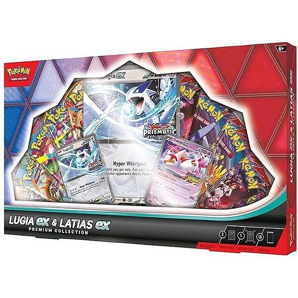 POKEMON TCG EM INGLES - LUGIA &amp; LATIAS EX BOX PREMIUM COLLECTION - THE POKÉMON COMPANY