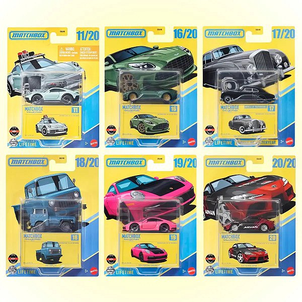 MATCHBOX CARROS PREMIUM 1:64 SORTIMENTO - MATTEL