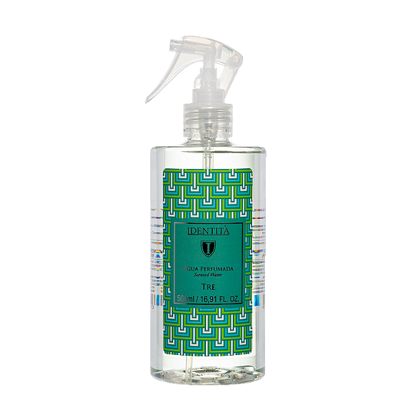 Água Perfumada Identità Tre (Alecrim, Vanilla e Lavanda) 500ml