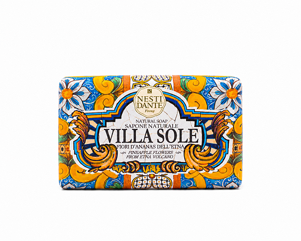 Sabonete Barra Italiano Nesti Dante Villa Sole Fiori D'Ananas Dell'Etna 250g