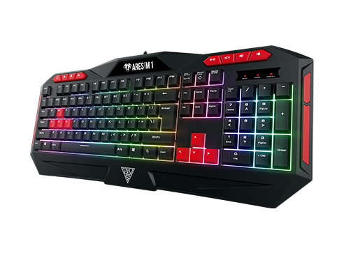 GAMDIAS Kit Gamer 4 em 1 - Mouse Gamer - Mousepad - Teclado Gamer RGB - E Headset Poseidon M2, Preto (Recondicionado)