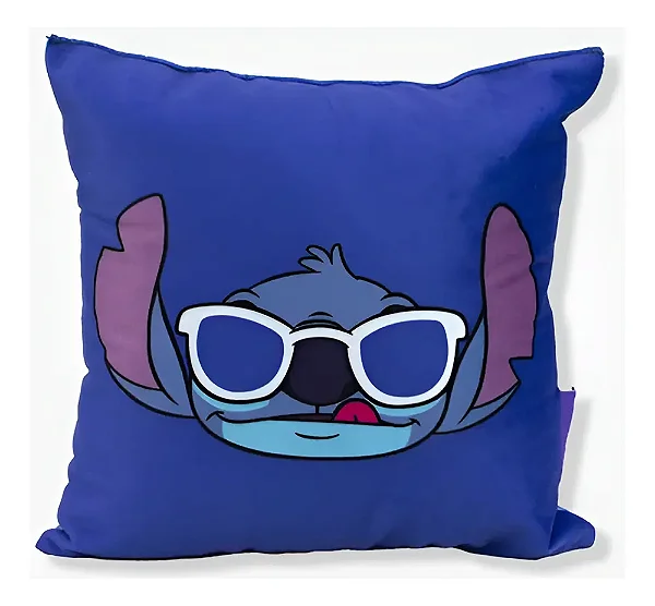 Mini Almofada Óculos - Stitch