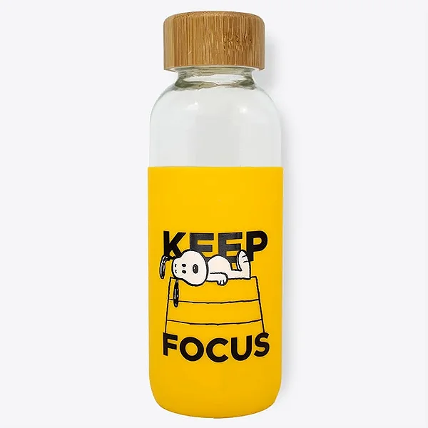 Garrafa Eco Keep Focus - Snoopy