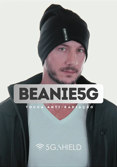 Beanie5G®: Touca anti-radiação