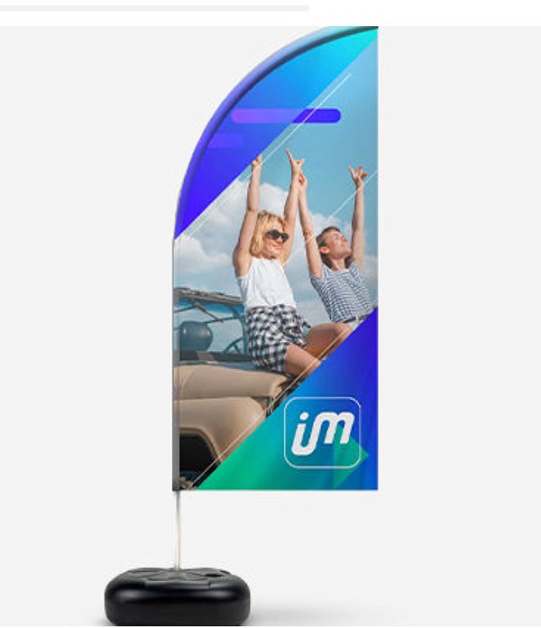 Wind Banner kit Completo