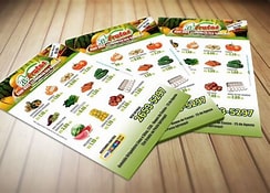 Tabloide Promocional Frente e Verso