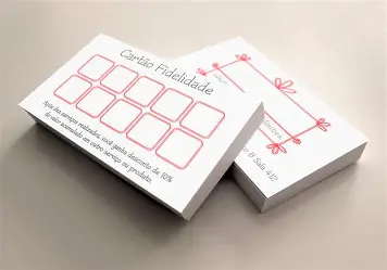 Cartão Fidelidade Personalizado