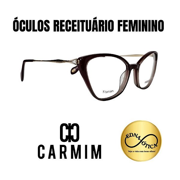 Óculos RX Carmim feminino CRM41747 em Peruíbe