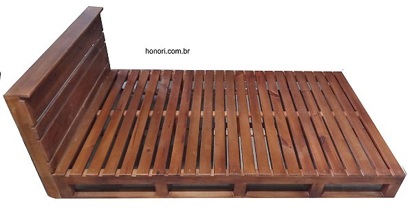 Cama Solteiro Tablado em Pinus