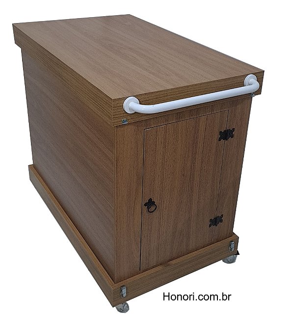 Carrinho para eventos desmontável - carrinho para buffet