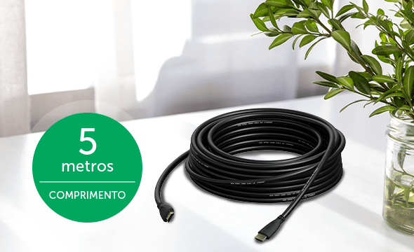 Cabo HDMI 5 Metros 2.0 4K 60Hz Ultra HD Intelbras CH 2005