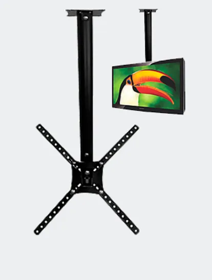 Suporte Tv Teto Lcd/Plasma/Led Teto Até 55" Supratick Giratório Braço Min.58cm a Max.97Cm