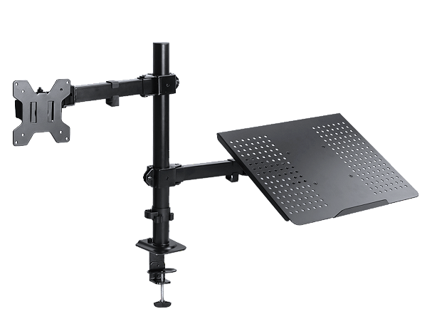 Suporte Monitor E Notebook  Articulado Para 17" A 32" De Mesa Com Ajuste Vinik  SMN500