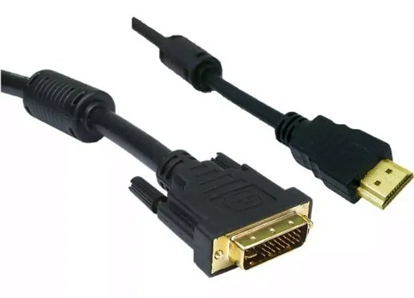 Cabo Hdmi X Dvi 24+5 Com Filtro 2 Metros Preto Storm