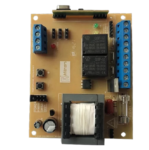 Central Placa Comando Portão Eletrônico 433MHZ Placa Com Sensor Haw  Hitron H8 Gt
