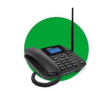 Telefone Celular Rural de Mesa Dual  Chip Intelbras CF 4202N 2g