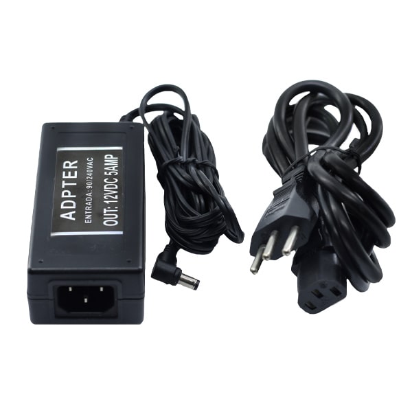 Fonte 12V  5A Chaveada Estabilizada Dc Plug P4