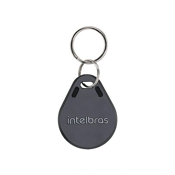 Chaveiro Tag de  Acesso Aproximação Intelbras TH1000MF 13.56MHZ Mifare Cinza