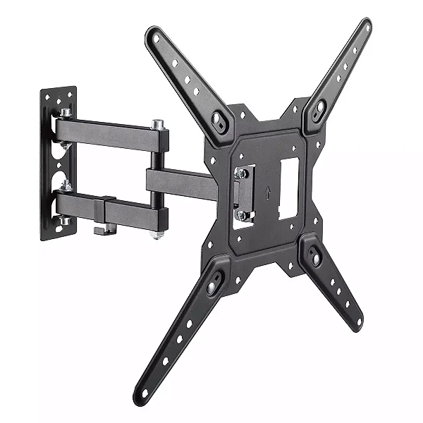 Suporte Tv Led Lcd Plasma Articulado de Parede Com Inclinação De 23" A 55" Vinik Sta 2355