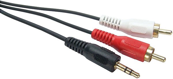 CABO 2RCA X P2 STEREO 1,80 METROS