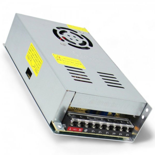 FONTE 24v 10A Chaveada 110/220v Com Coller