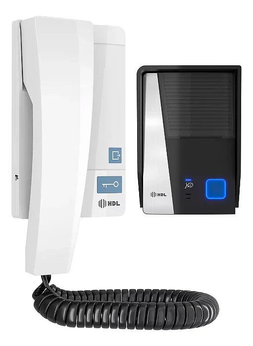 Interfone Residencial Porteiro Eletrônico HDL Advance 110V/220V Com Acionamentos Para 2 Fechaduras