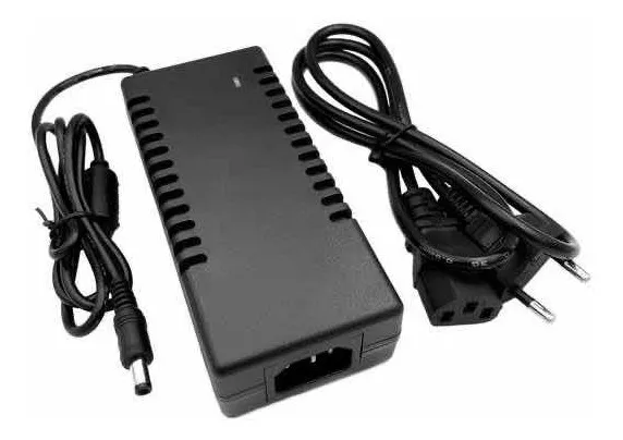 Fonte 12V 10A ALM 1710 Chaveada Plug P4 Bivolt 100-240v 50/60Hz ALM   AL 1710