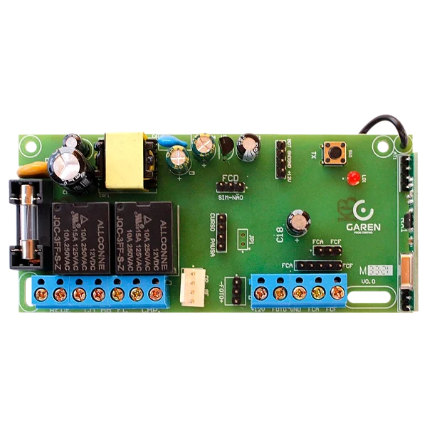 Placa De Portão Eletronico Garen 433MHZ Placa Sem Sensor Haw Uiniversal Placa Comando de Portão