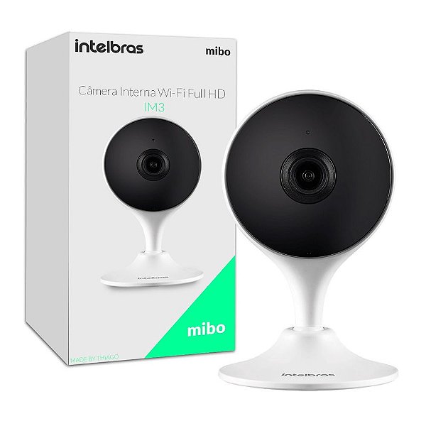 Câmera IP Intelbras Mibo IMXC Wi Fi Full HD Visão Noturna  Com  Áudio IMXC