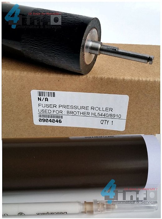 Kit Fusor Brother Película + Rolo Pressor MFC-8910 MFC-8952 DCP-8157 DCP-8112 HL-5440 HL-6180