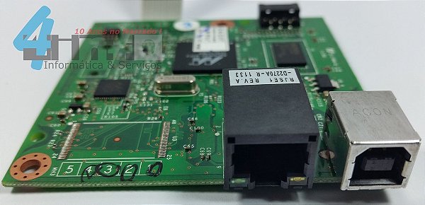 Placa Logica Formatter HP Laserjet P1606 P1606dn CE671-60001 Nova Nfe