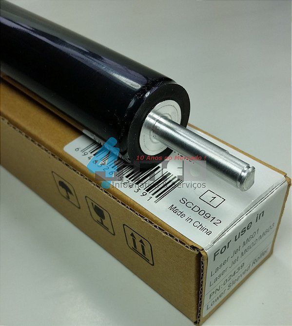 Rolo Pressor do Fusor HP LJ M600 M602 M603 M604 M605 M630 RM1-8395 OEM
