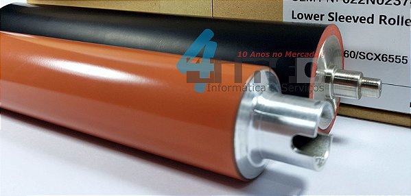 Rolo Fusor + Rolo Pressor OEM Samsung SCX-6545 SCX-6555 Xerox WC-4250 WC-4260 JC96-04991A JC91-00973A