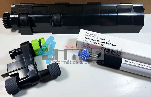 Kit Rolete Separador e Transfer Lexmark MX 710 711 810 812 MS 810 812 40X7706 40X7582 40X7593 40X7713