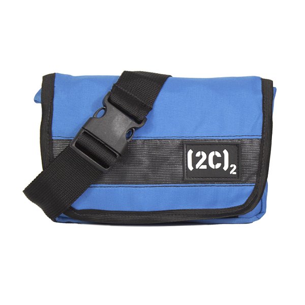 Pochete / Hip Bag Media Azul Turquesa