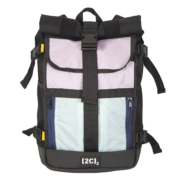 Mochila-Base + Cover 1F Rino SL Azul / Rosa