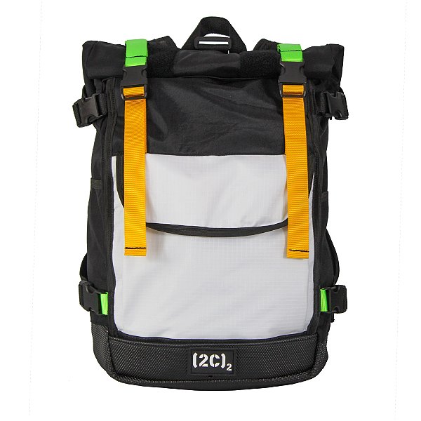 Mochila-Base + Cover 2F Pocket SL Preto/ Branco