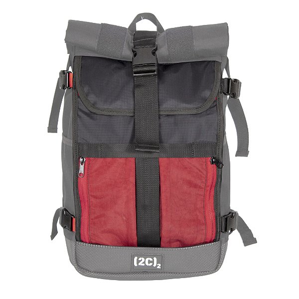 1F Rino SL Vermelho/Preto- Cover para mochilas Kyosei