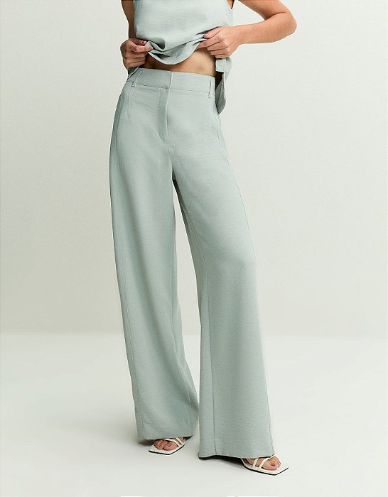 CALÇA PANTALONA PESPONTADA