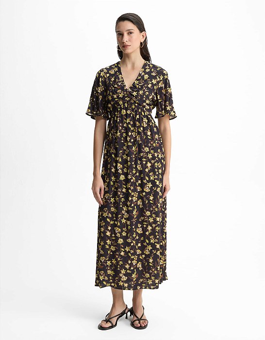 VESTIDO FLORAL CACTO