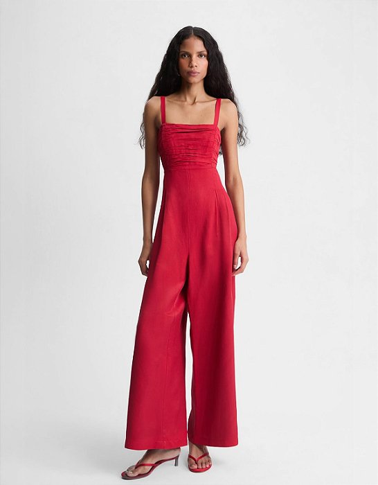 MACACÃO PANTALONA DRAPEADO