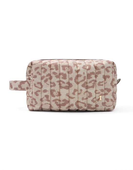 NECESSAIRE MATELASSÊ ONÇA